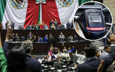 APRUEBAN DIPUTADOS QUE LAS VÍAS FÉRREAS SE USEN PARA TRENES DE PASAJEROS